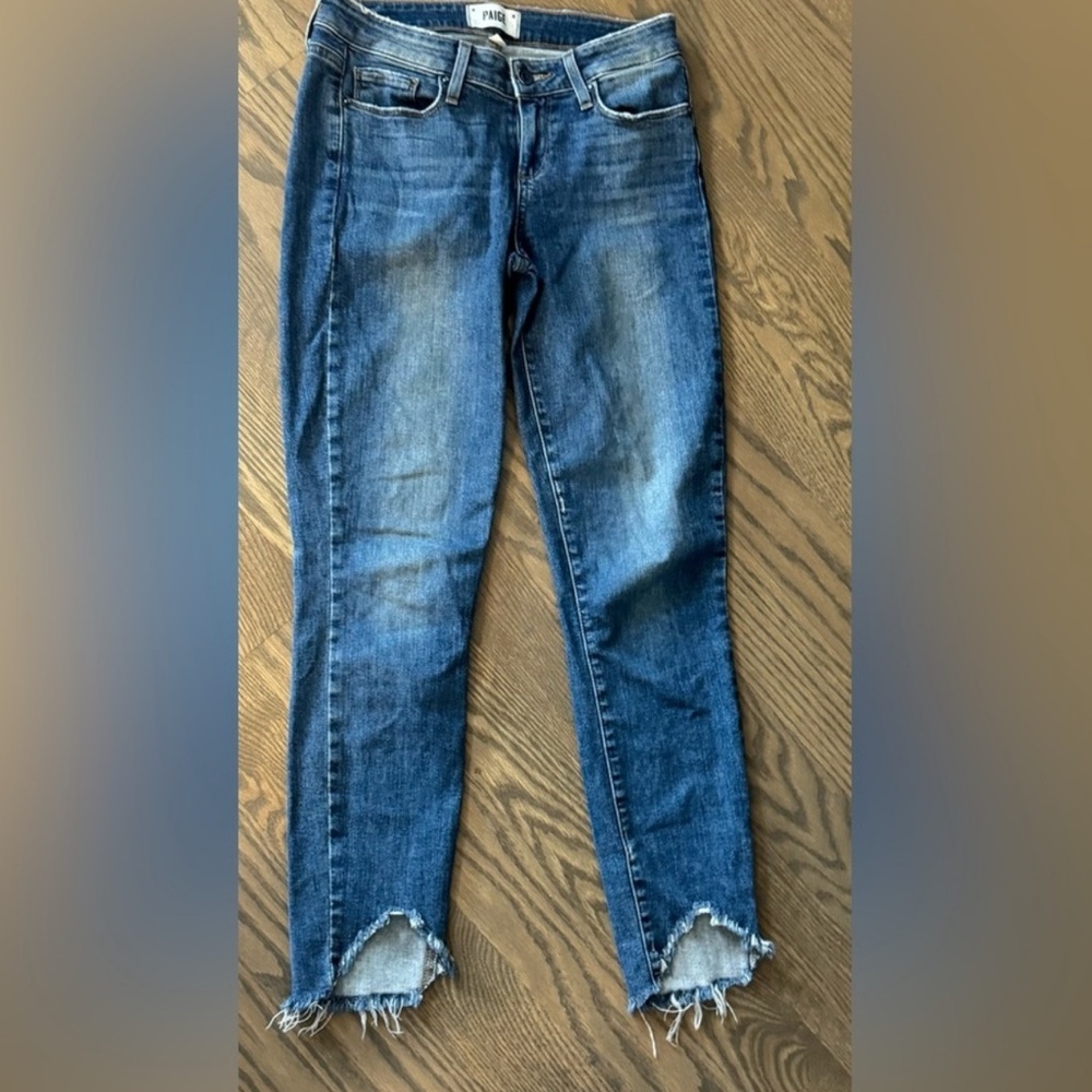 PAIGE Classic Blue Skinny Jeans